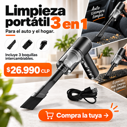 AspiMax 3 en 1: limpieza potente en cada rincón
